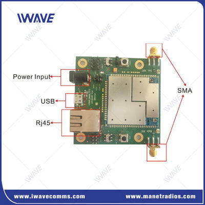 Mô-đun lưới IP không dây OEM cho truyền hình HD / UAV và UGV