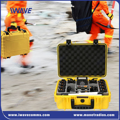 Mua AdHoc Sáu kênh đài phát thanh di động Long range LOS / NLOS Communication sản xuất trực tuyến