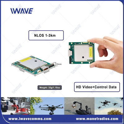 Mua Máy phát video máy bay không người lái nhỏ 33g 10km Downlink IP MESH Embedded Module sản xuất trực tuyến