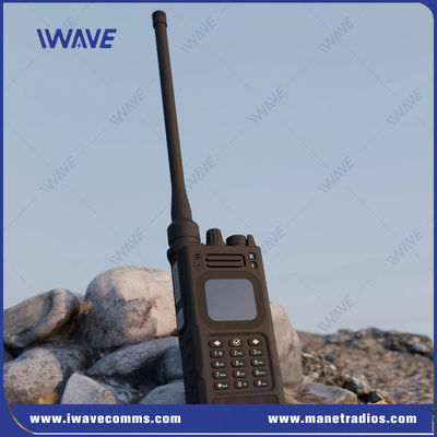 Mua Đài phát thanh MANET đa chuồn 136MHz-174MHz Đài phát thanh VHF cầm tay sản xuất trực tuyến