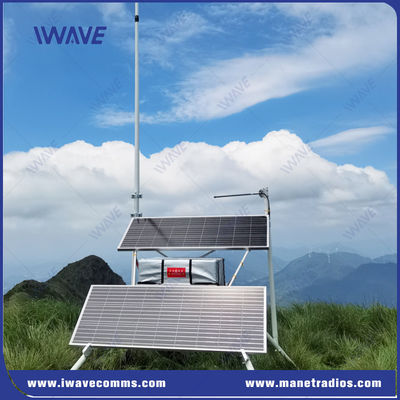 Mua Max Hops 6 hops 200km VHF UHF Trạm phát thanh MESH năng lượng mặt trời với thời lượng pin 24 giờ sản xuất trực tuyến