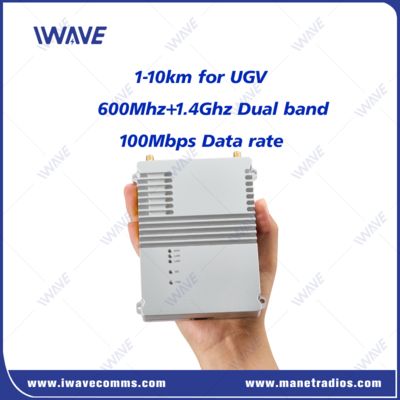 Mua Máy phát video MESH Ethernet băng tần kép để truyền video NLOS cho UGV sản xuất trực tuyến
