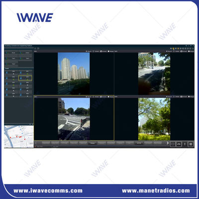 IP MESH Visual Command And Dispatching Platform Phần mềm bảng điều khiển