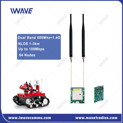 NLOS 3km HD Video và Control Data Link cho hệ thống không người lái