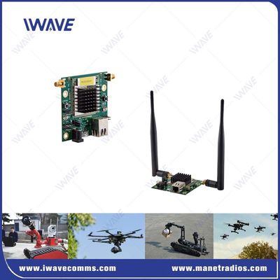 UAV Swarm Wireless Drone Video Transmitter 10km Air To Ground Link với FHSS
