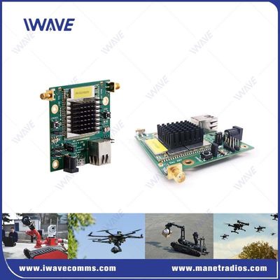 Robot NLOS 3km Hệ thống không người lái Dữ liệu và HD Video IP MESH Module