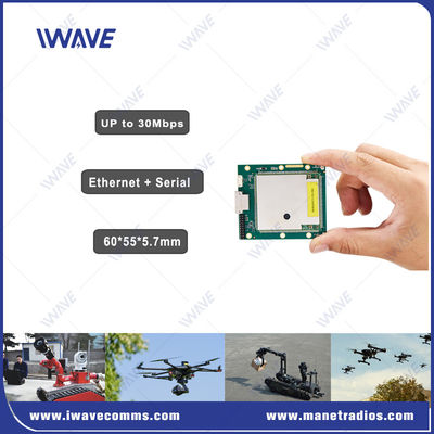 MIMO OEM IP MESH Module 600Mhz / 1.4Ghz Tần số cho đàn UGV