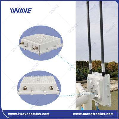 MIMO Broadband IP MESH Repeater cho ngoài trời 800Mhz / 1.4Ghz