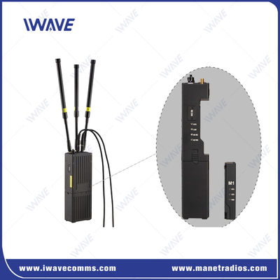 MIMO Wireless Ad Hoc Network Radio cầm tay 600MHz 800MHz 1.4GHz 2 băng tần