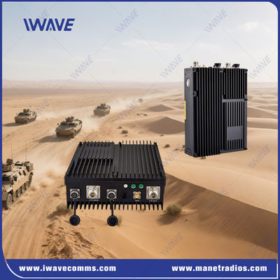 QPSK UHF IP MESH COFDM Video Transmitter HD 1080P Xe bọc thép