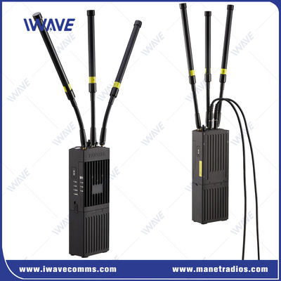 100Mbps 64nodes IP MESH Đài vô tuyến MIMO chiến thuật cho truyền thông video và giọng nói HD